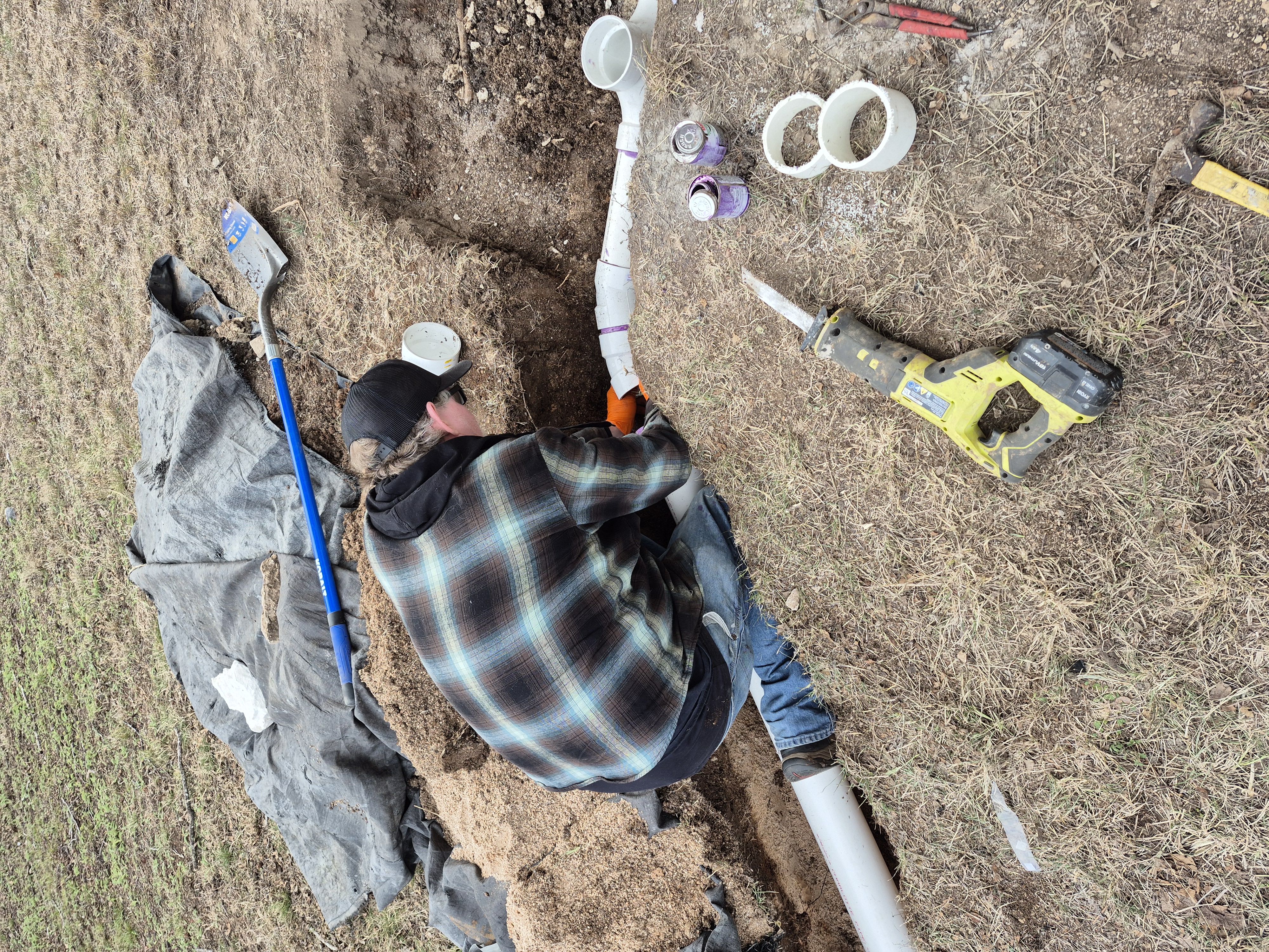 Sewer line repair