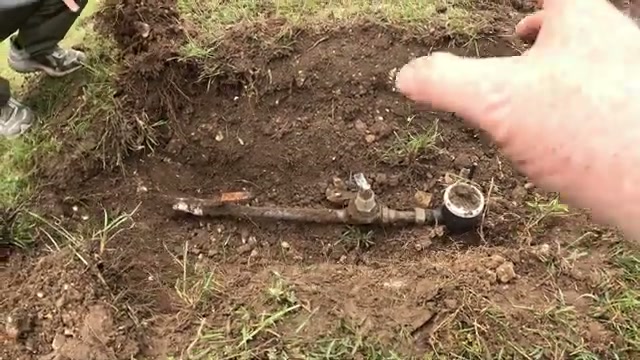 Failed and corroded PRV dug up from underground in Lampasas TX — the cause of 130 PSI water pressure